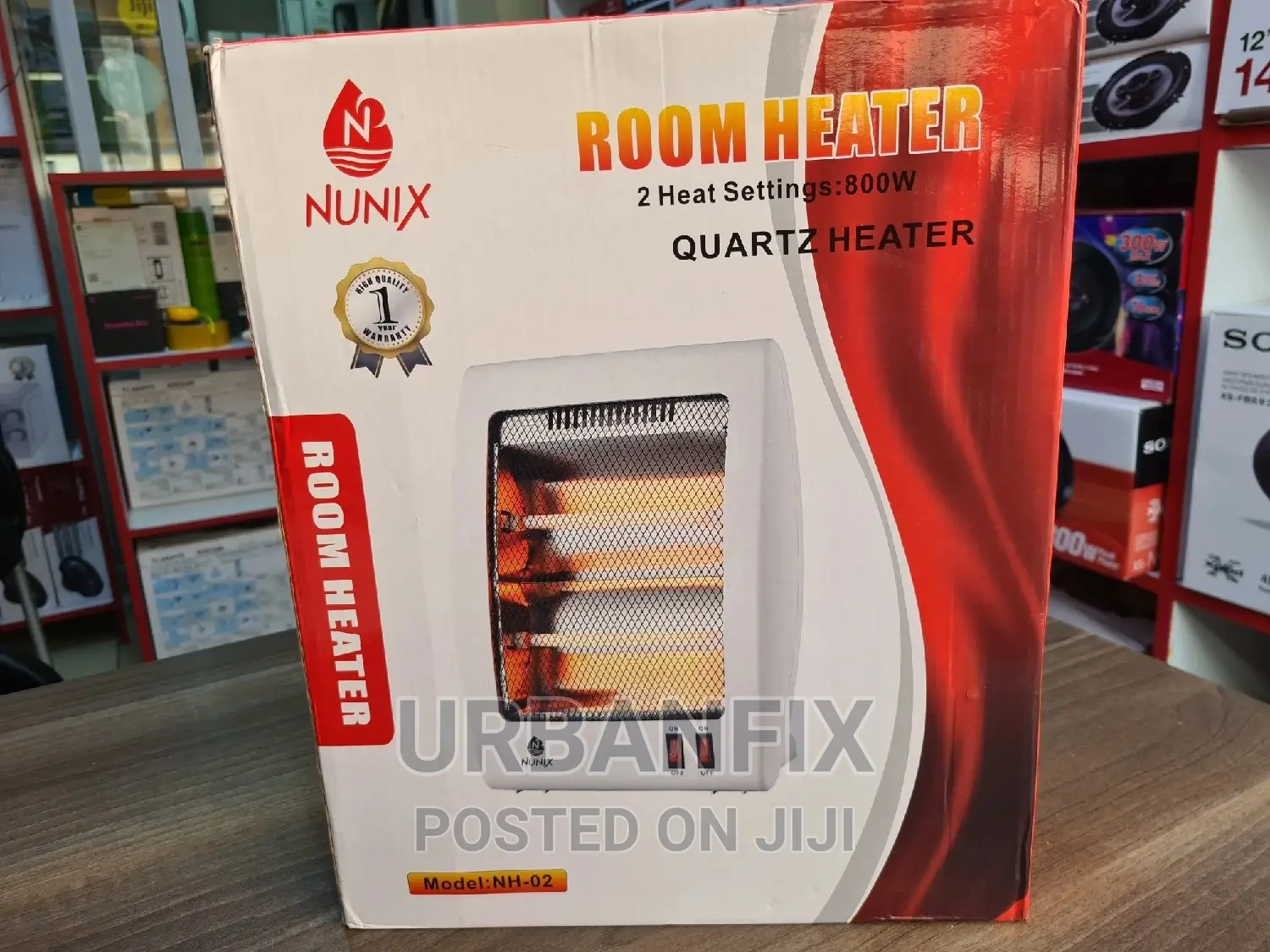 Brand New Quartz Room Heater With 2 Heat Settings