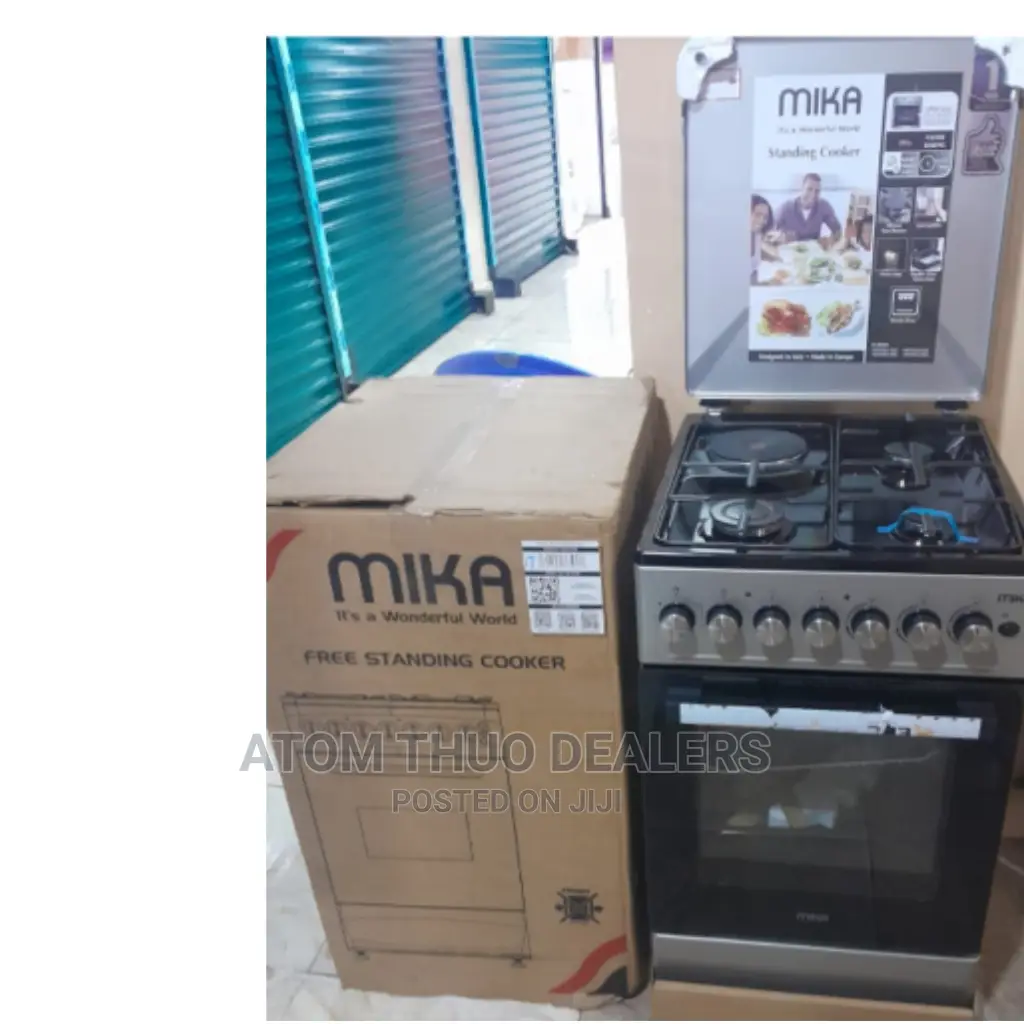 Silver 3+1 Mika Standing Cooker 50*60 Available.,.,