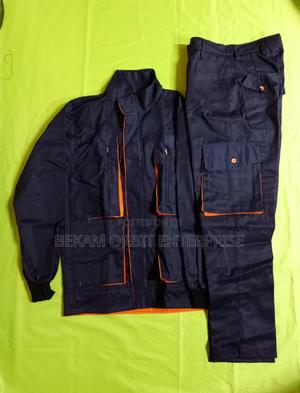 Cotton Twill Cargo Engineer Suit - main view