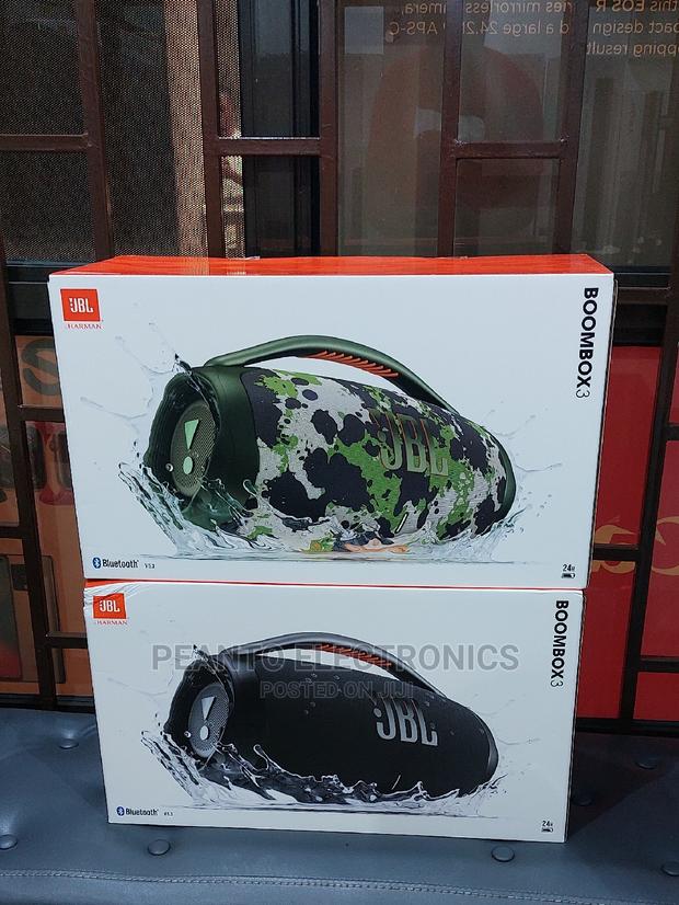 JBL Boombox 3 Portable Bluetooth Speaker(Carmo) - main view