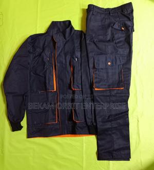 Durable Multipockets Cargo Engineer Suit - main view