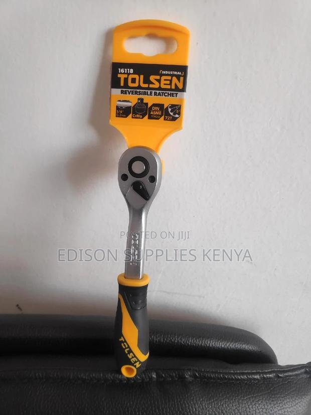 Tolsen Reversible Ratchet 1/4" 16118 Spanner Wrench Ratchet