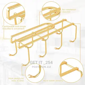 Over the Shelf Gold Hooks