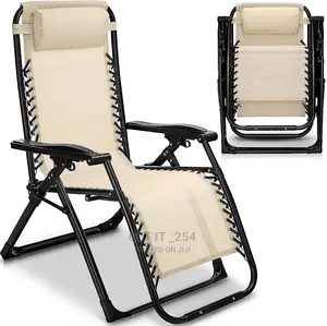 Outdoor Folding Zero Gravity Reclining Lounge Chair