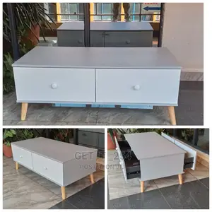 Solid Wooden Coffee Table 
Dimensions: (120cm*60cm*45cm)