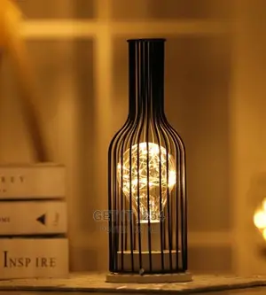 Unique Battery Powered Bulb Bottle