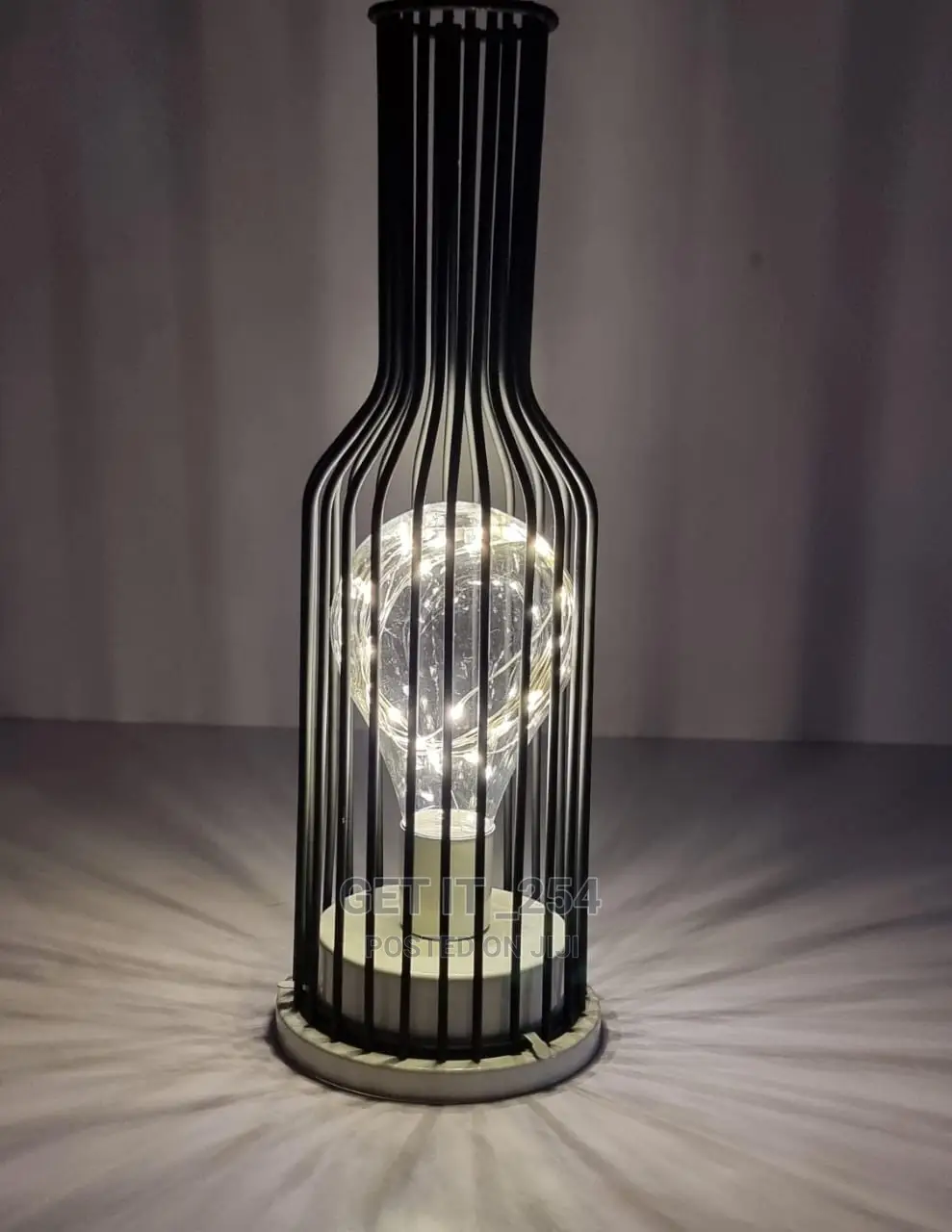 Unique Battery Powered Bulb Bottle