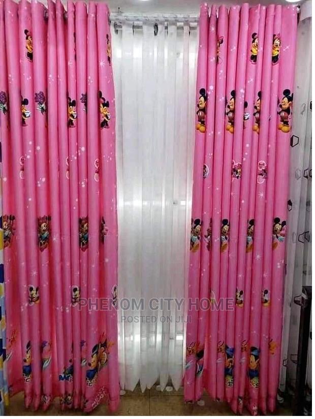 Cartoon Print Curtains