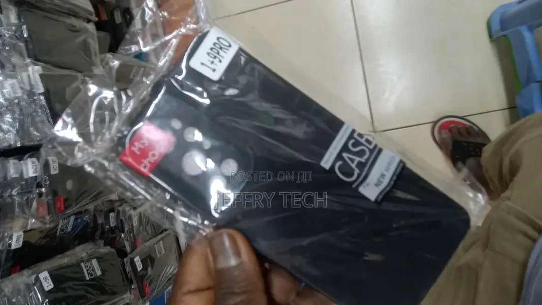 Back Cover for Oneplus 9 Pro ( Silicone|Black/