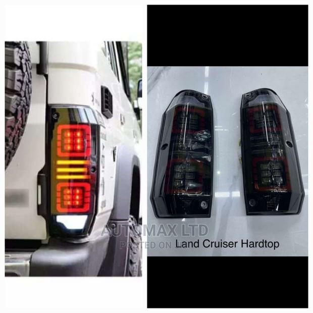 Toyota Landcruiser Hardtop. Rear Led Lamps