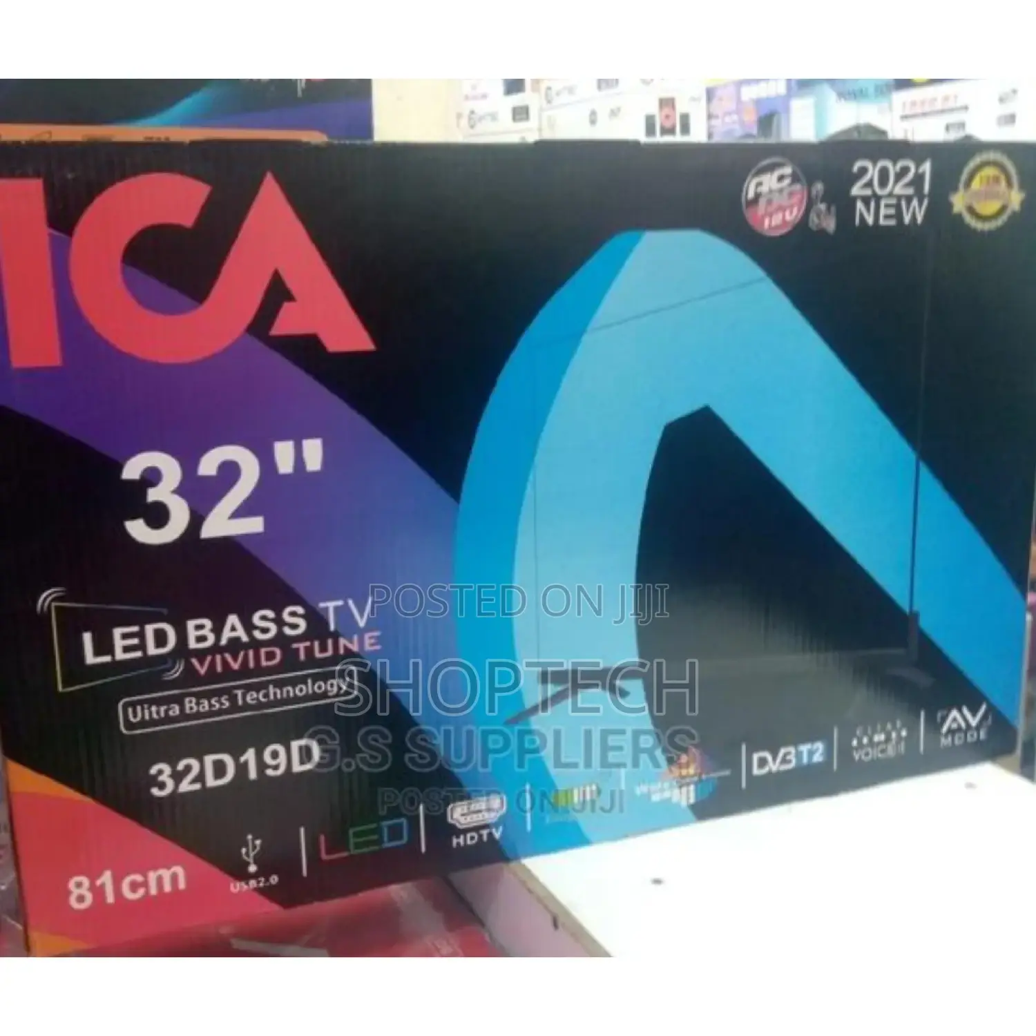 ICA 32 Inch Digital TV With Inbuilt Decorder