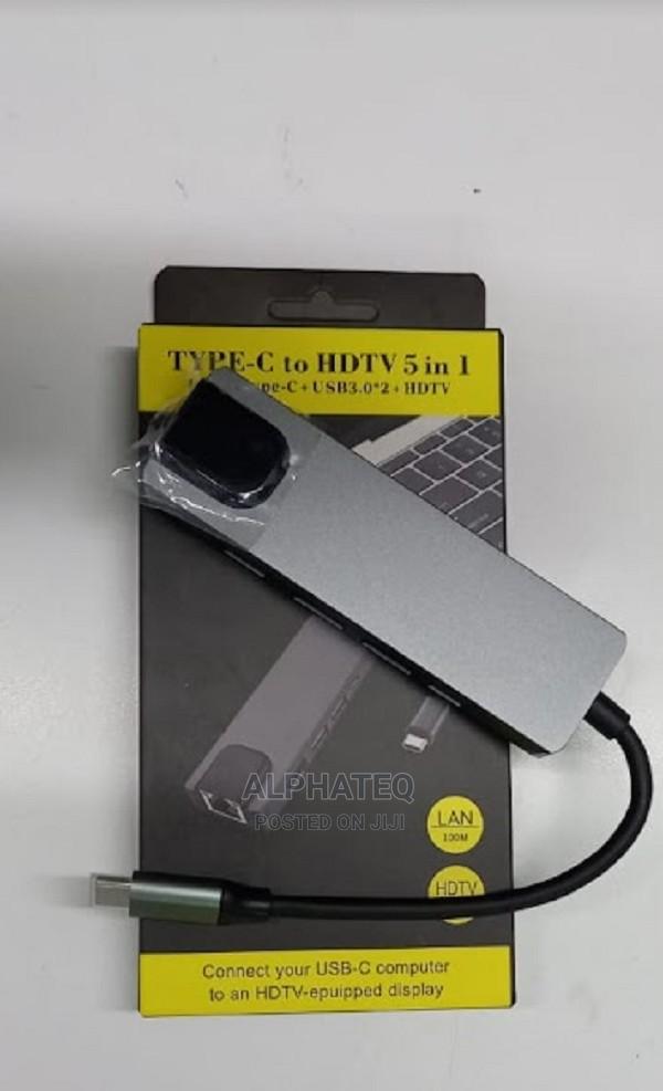 Type C Hub 5 in 1 USB Type C Hub With HDMI - main view