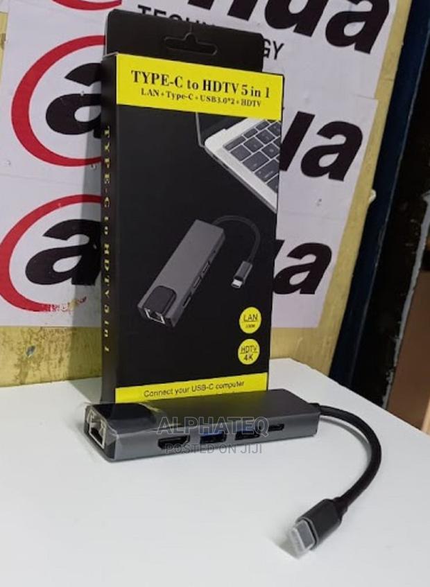 High Durable Type C Hub 5 in 1 USB Type C - main view