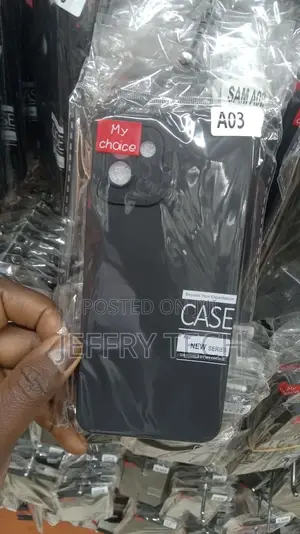 Samsung Galaxy A03 Core Back Cover Soft Matte Liquid Silicon