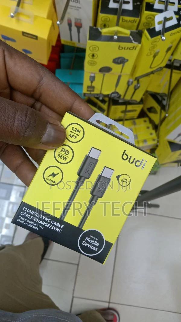 Budi Type-C to Type-C Charging Cable (1.2m) DC230TT12BS - thumbnail 2