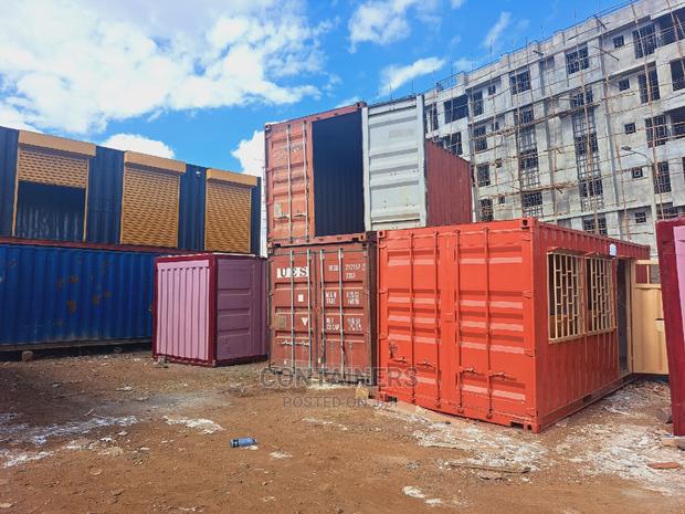 Both Plain/ Empty Containers Fabrication- Location Utawala - main view