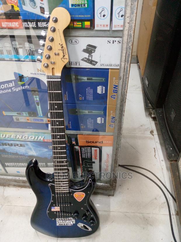 Rhythm Guitar Fender- Blue/ Black