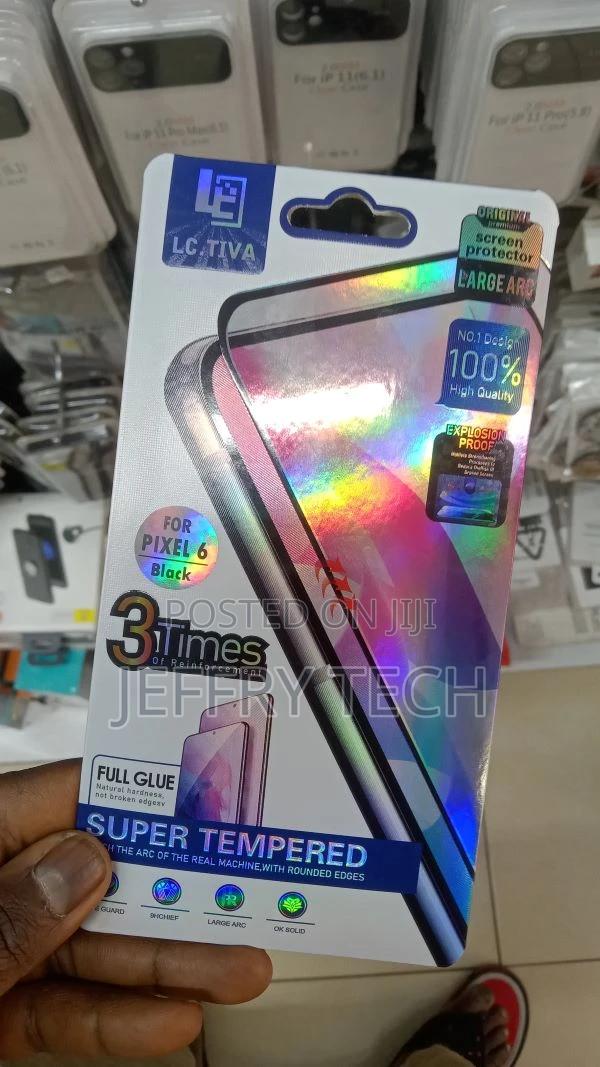 Google Pixel 6 5G 3D Full Screen Tempered Glass Screen P - main view