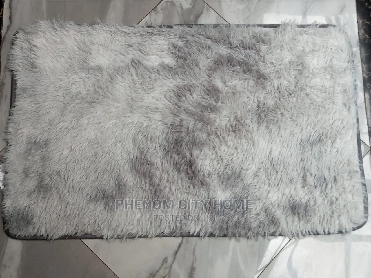 Fluffy Patterned/Patched Door Mats