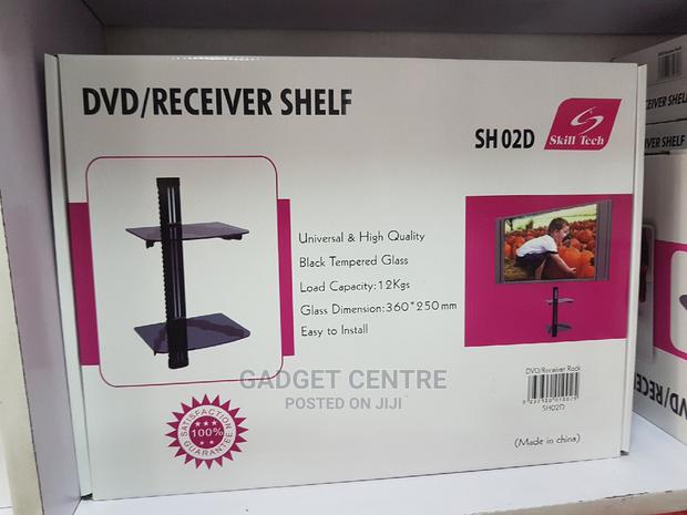 Double Shelf Dvd/Decoder Wall Mount - main view