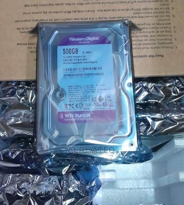 Western Digital Surveillance 500GB Harddisk - main view