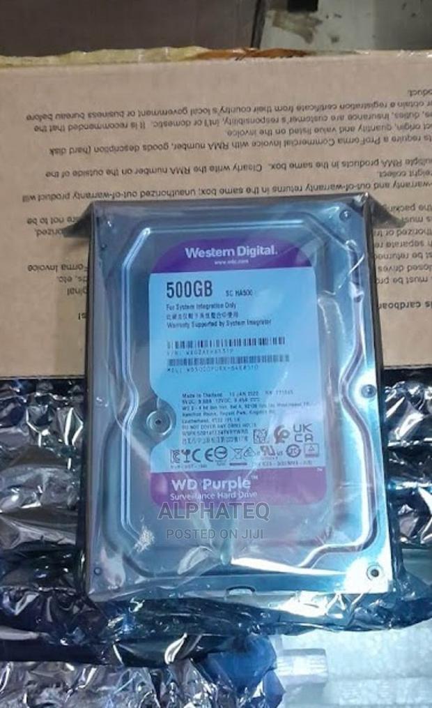Surveillance 500gb Hard Disk
