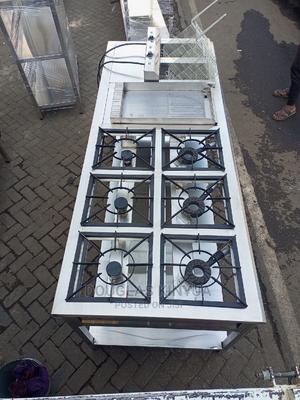 6burners Combined Cooking Unit/Cooking Range. - thumbnail 2