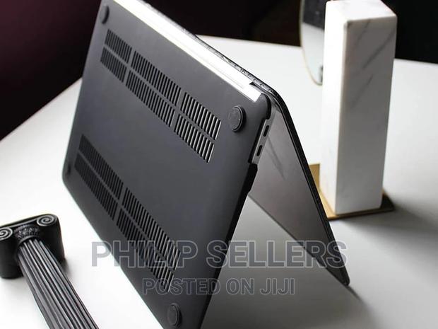 Black Crocodile Leather Macbook Protective Case Laptop Cover