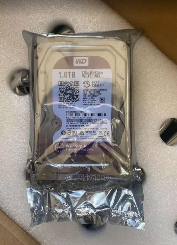 Hik Vision 1TB WD Purple 1TB Surveillance Hard Disk Drive - main view