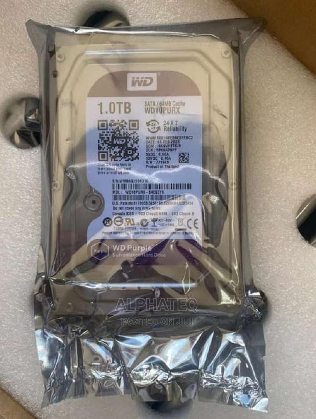 WD Purple 1TB 5400 RPM Surveillance Hard Disk Drive