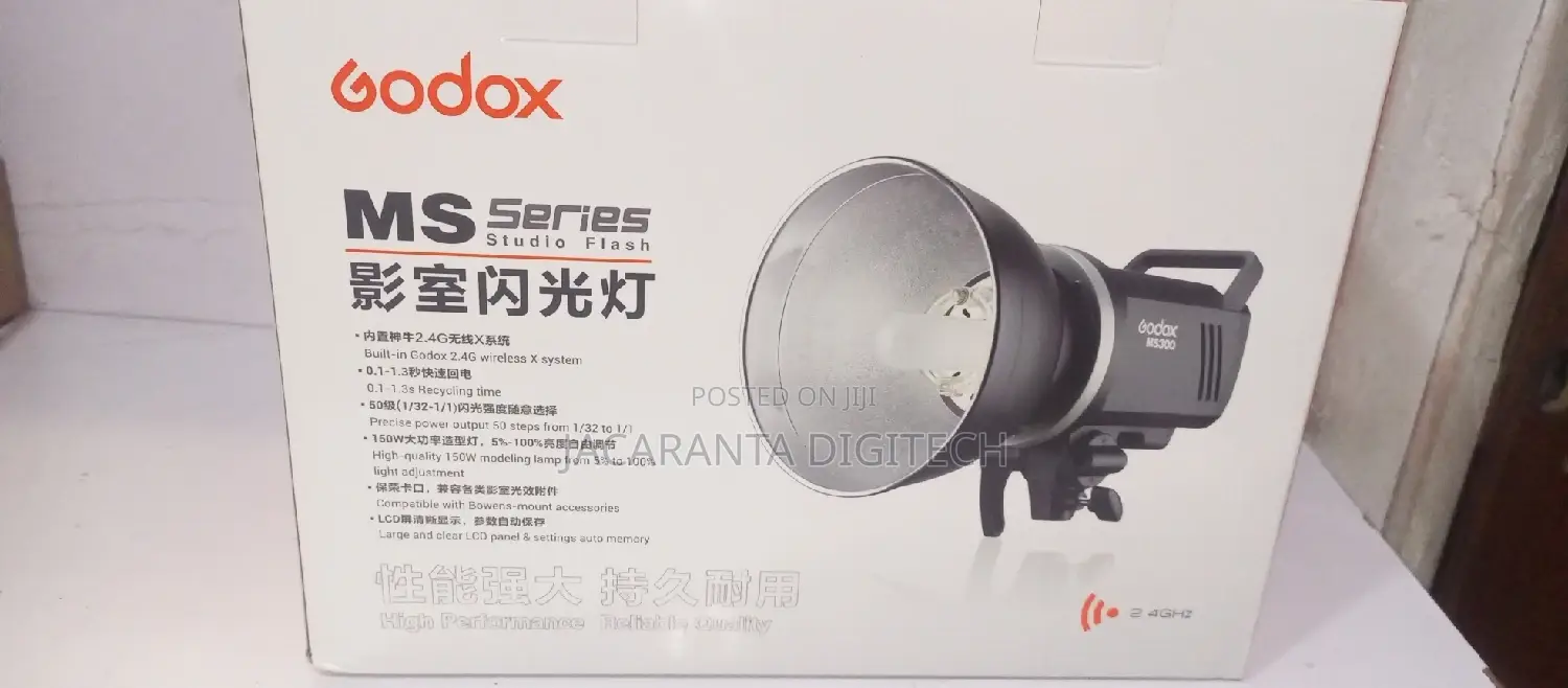 Godox Ms300 Studio Light Flash Strobe