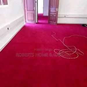 Red 4mm Wall to Wall Carpet - main view