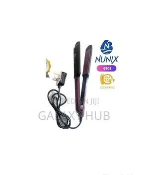 Nunix Electric Flat Iron Hair Straightener