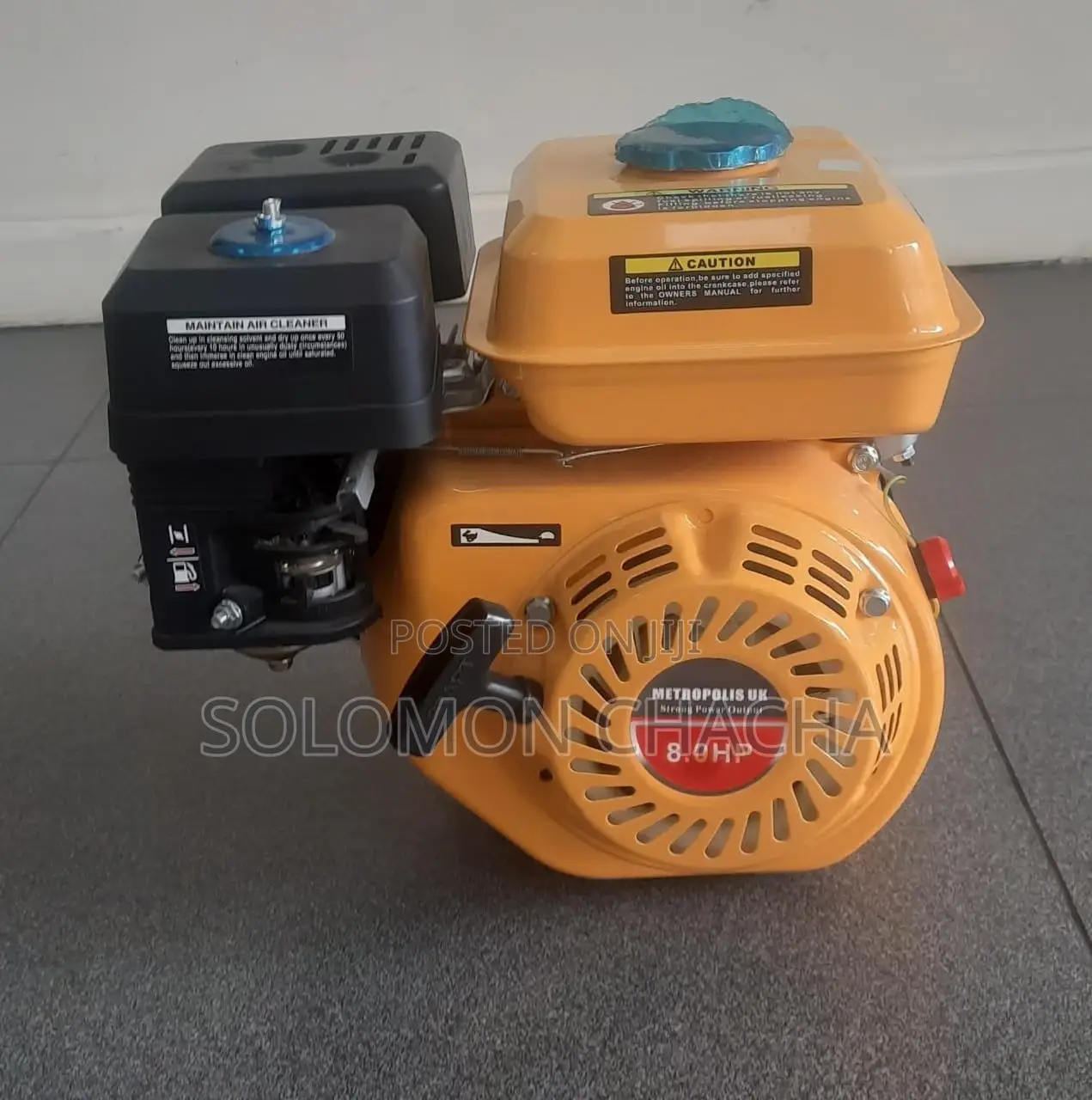Metropole UK Petrol Engine 8.0hp