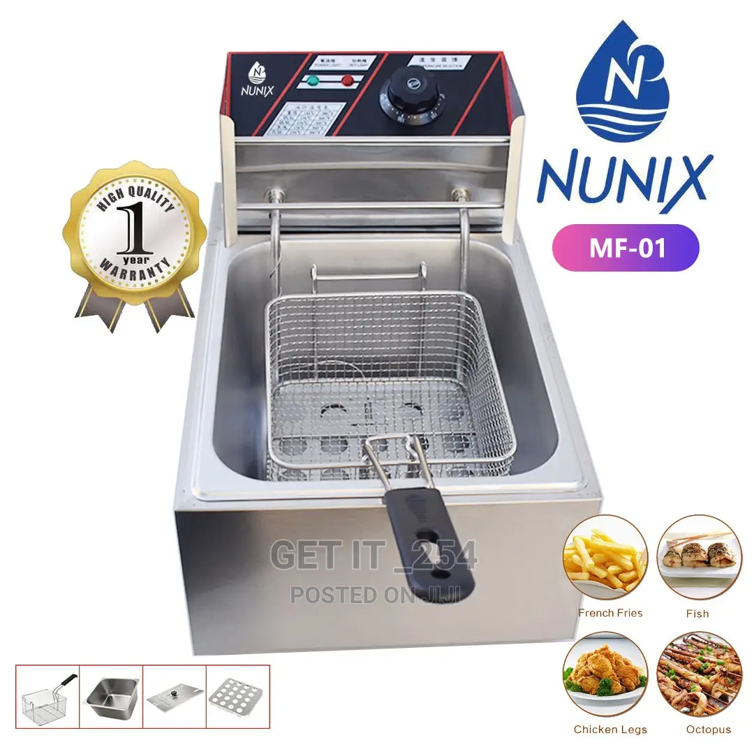Single Deep Fryer 6 Ltrs Available