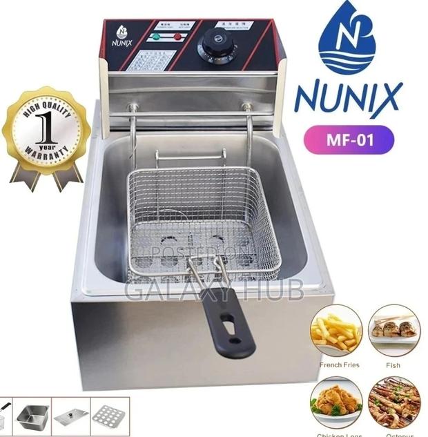 Nunix 6l Single Electric Deep Fryer