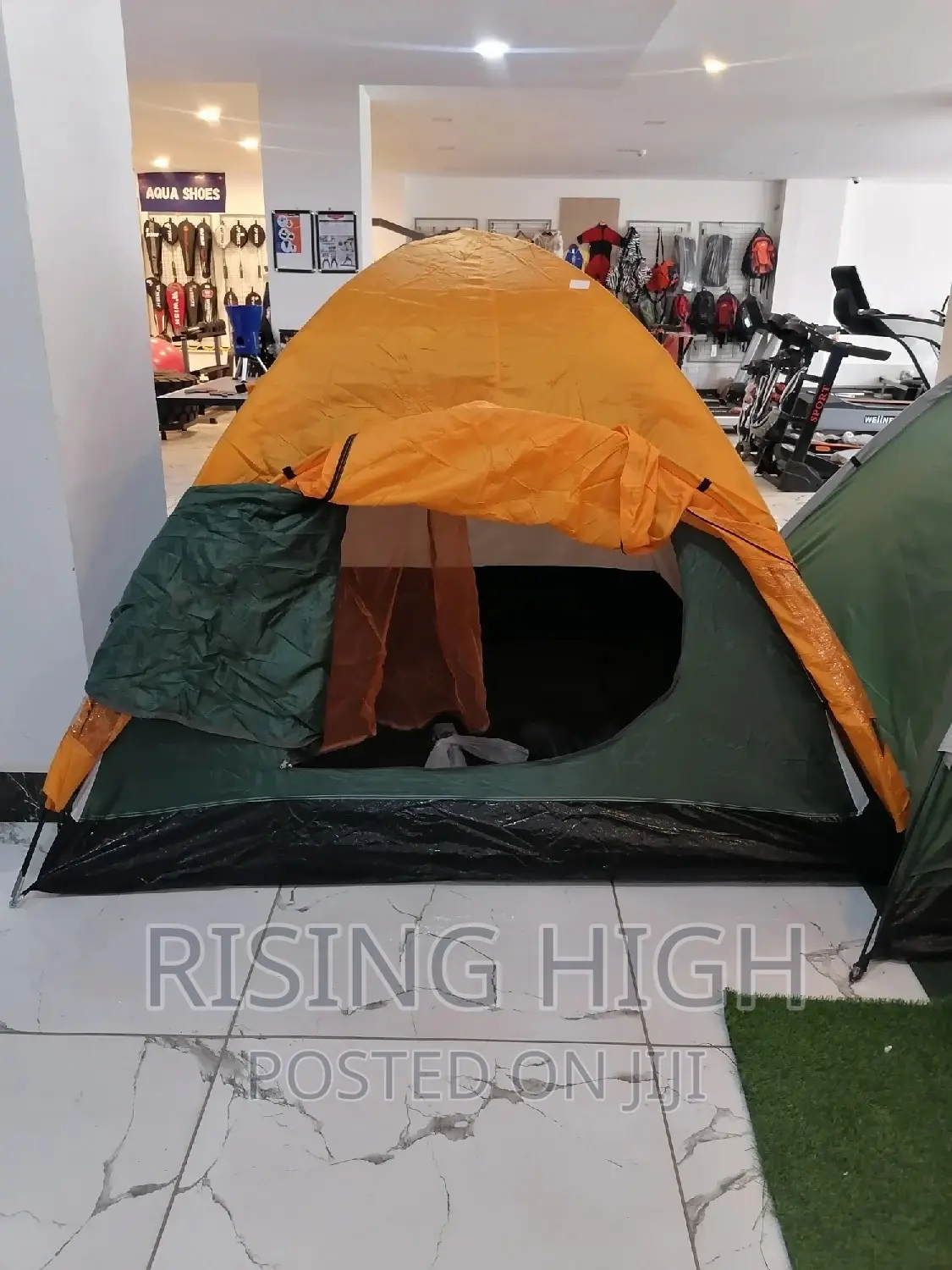 Heavy All Season 4 Person Camping Tent.