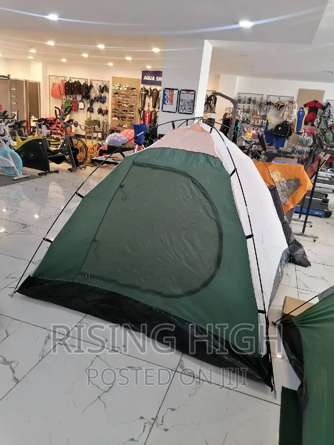 Heavy All Season 4 Person Camping Tent.