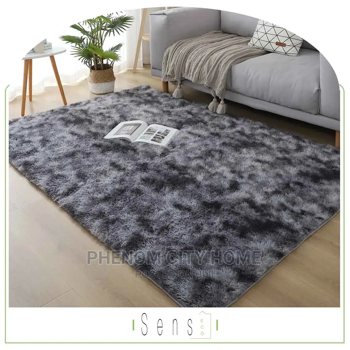Quality Fluffy Plain Carpet