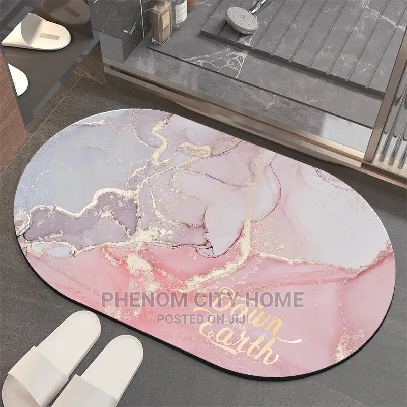 Oval Mats With Rubber Bottom