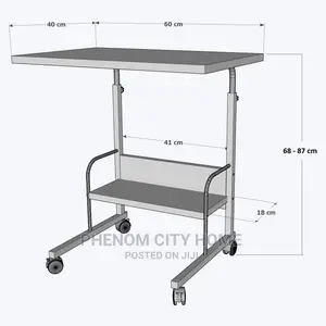 Laptop Stand With Shelves