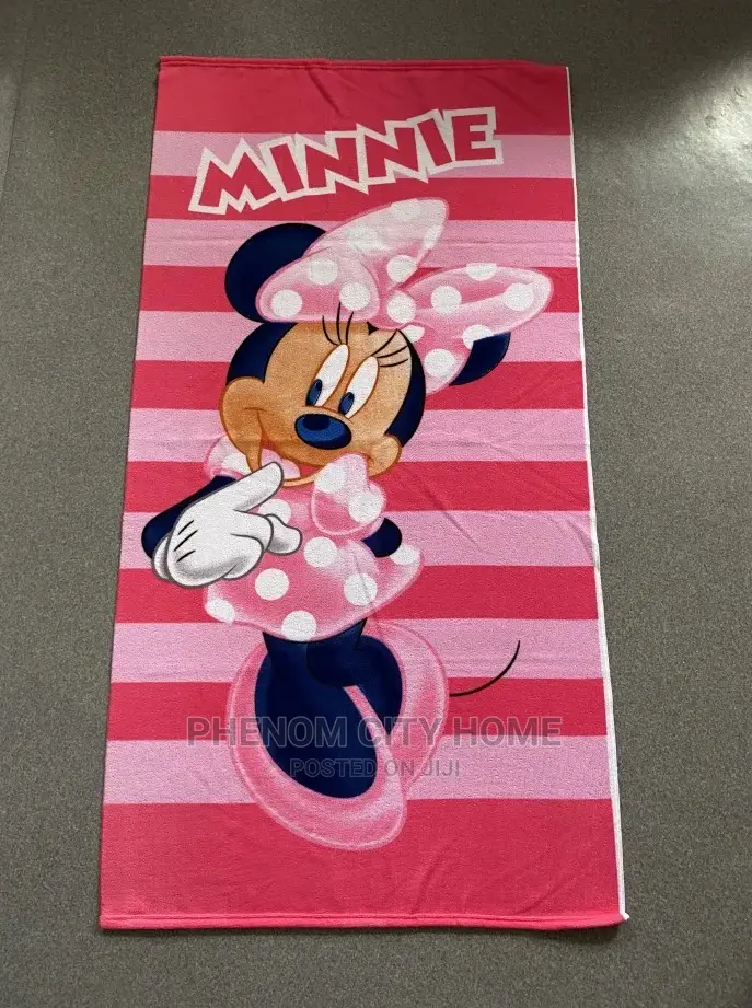Kids Cartoon Themed Towel Available