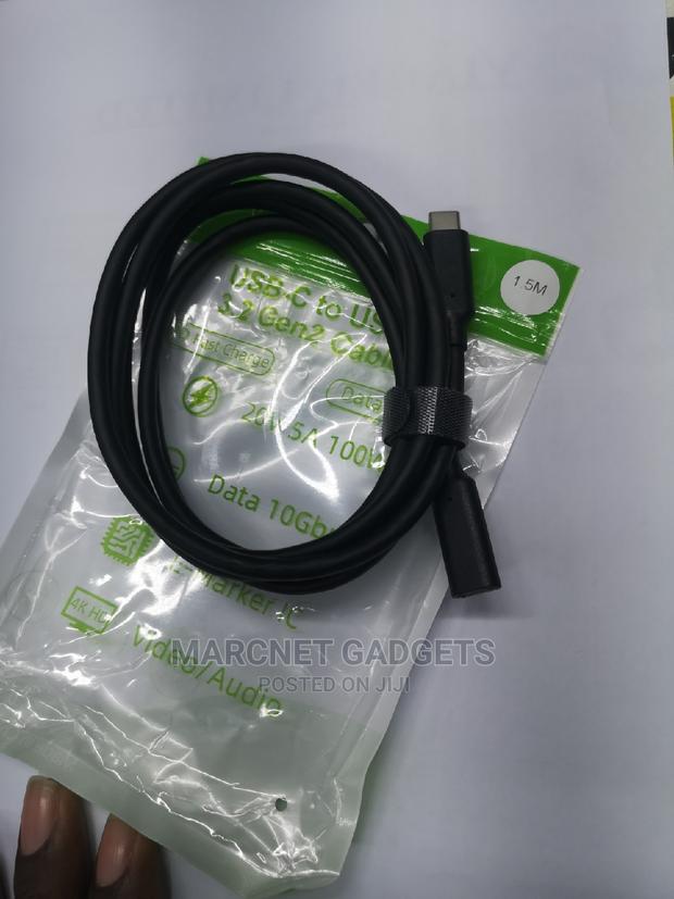 USB Type C Male to USB Type C Female Extender 1.5m With IC - main view