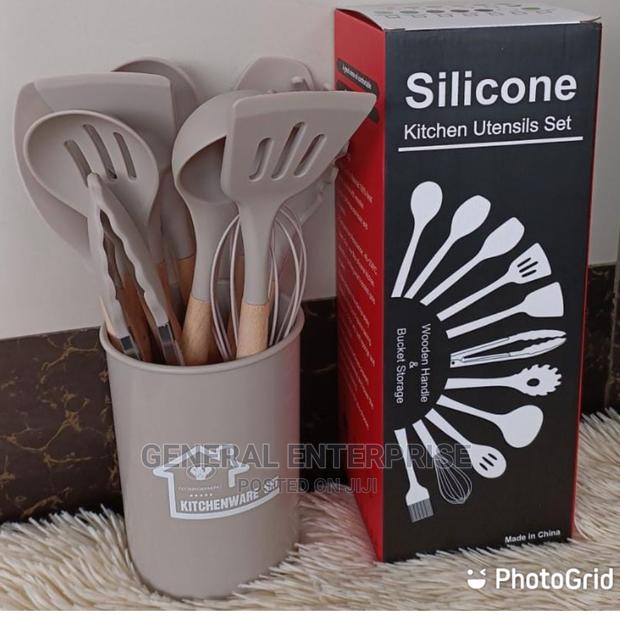12pc Silicone Serving Spoon Set