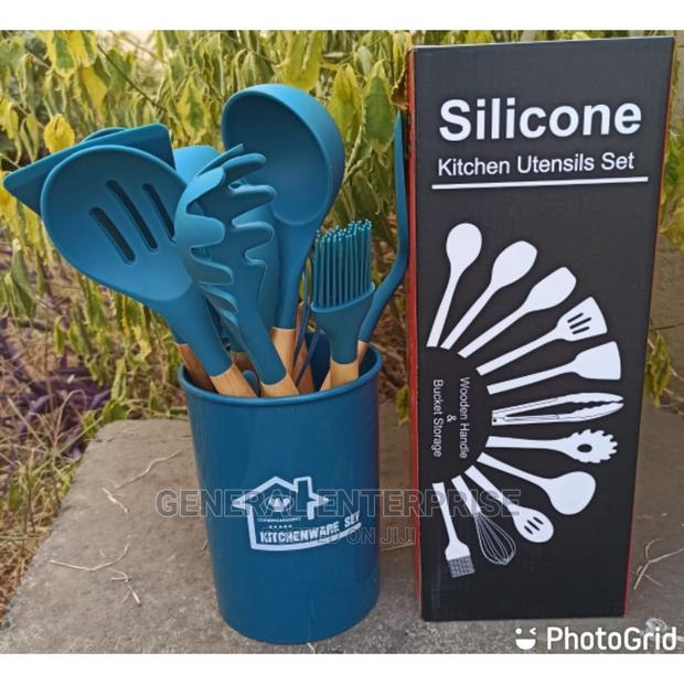 12pc Silicone Serving Spoon Set