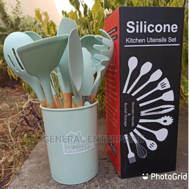 12pc Silicone Serving Spoon Set