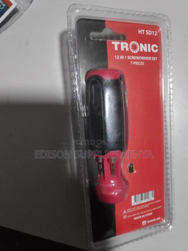 Tronic Screwdriver Set 12-in-1 7pcs HT SD12 Torx Phillips - thumbnail 3