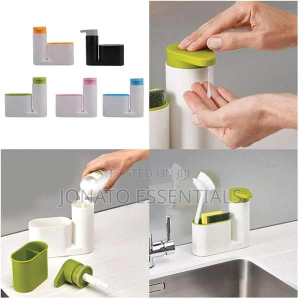 Sink Tidy, Liquid Soap Detergent Dispenser Bottle - thumbnail 9