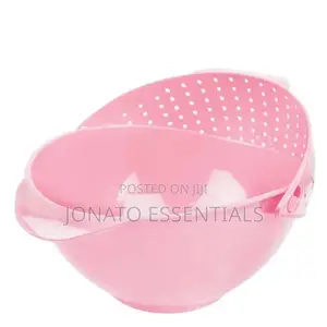 2in1 Vegetable Basin Wash Rice Sieve Fruit Bowl Fruit Basket