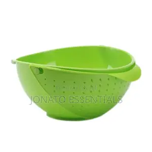 2in1 Vegetable Basin Wash Rice Sieve Fruit Bowl Fruit Basket
